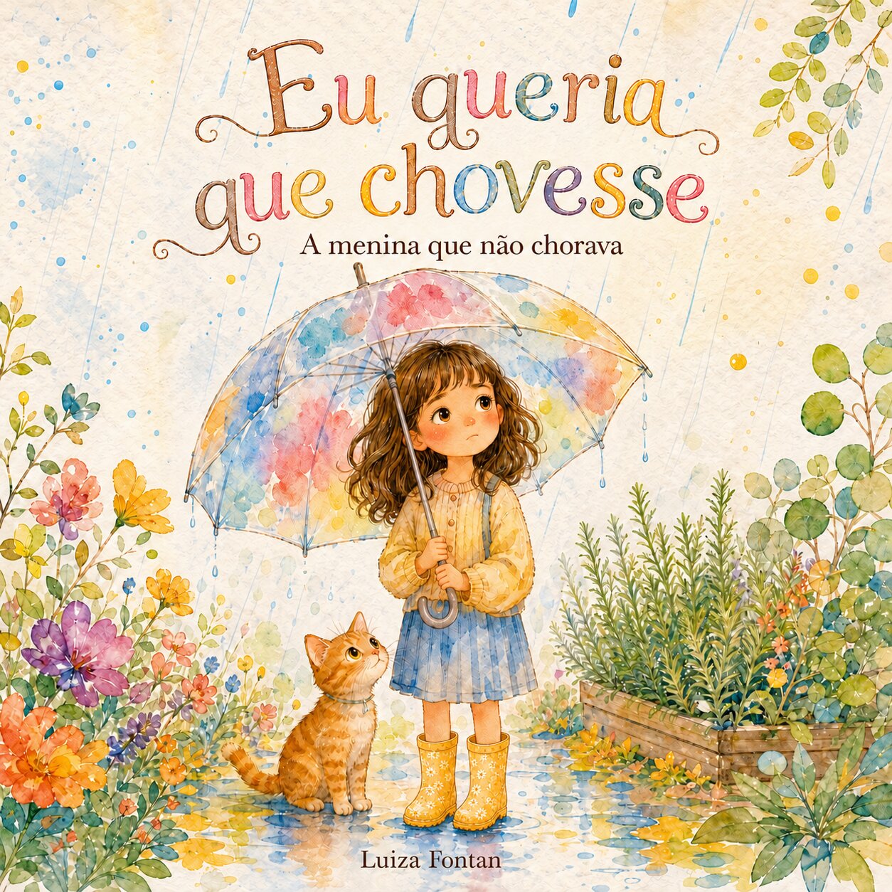 Capa do livro Eu queria que chovesse!